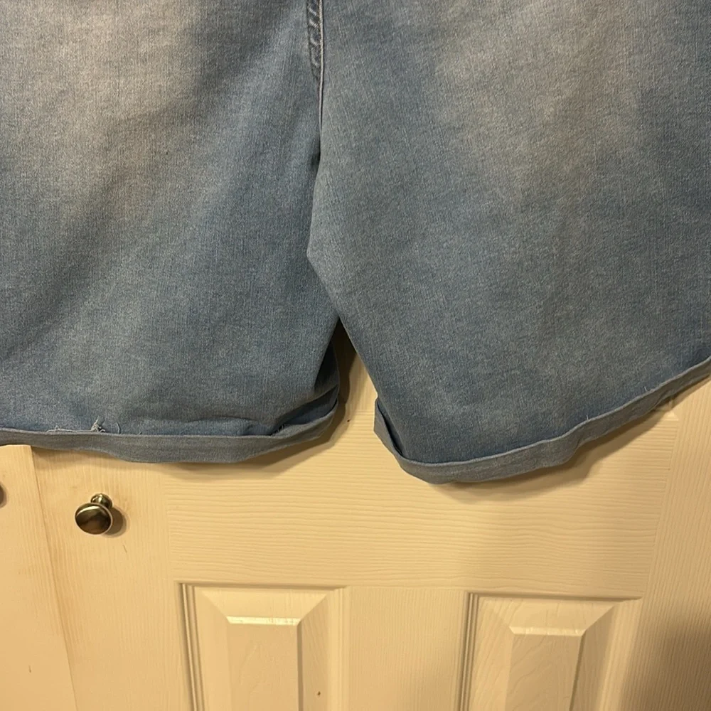 Bleu Plus Denim Shorts